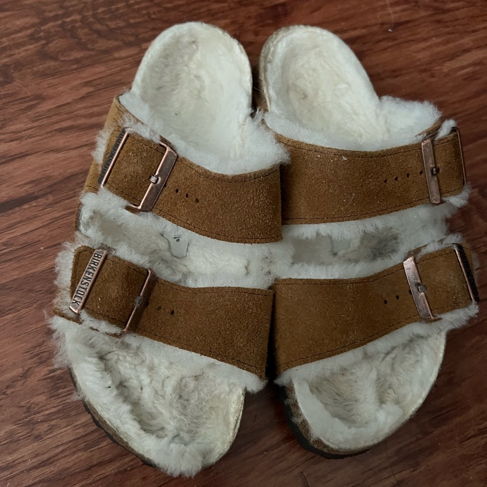 Fuzzy Birkenstocks